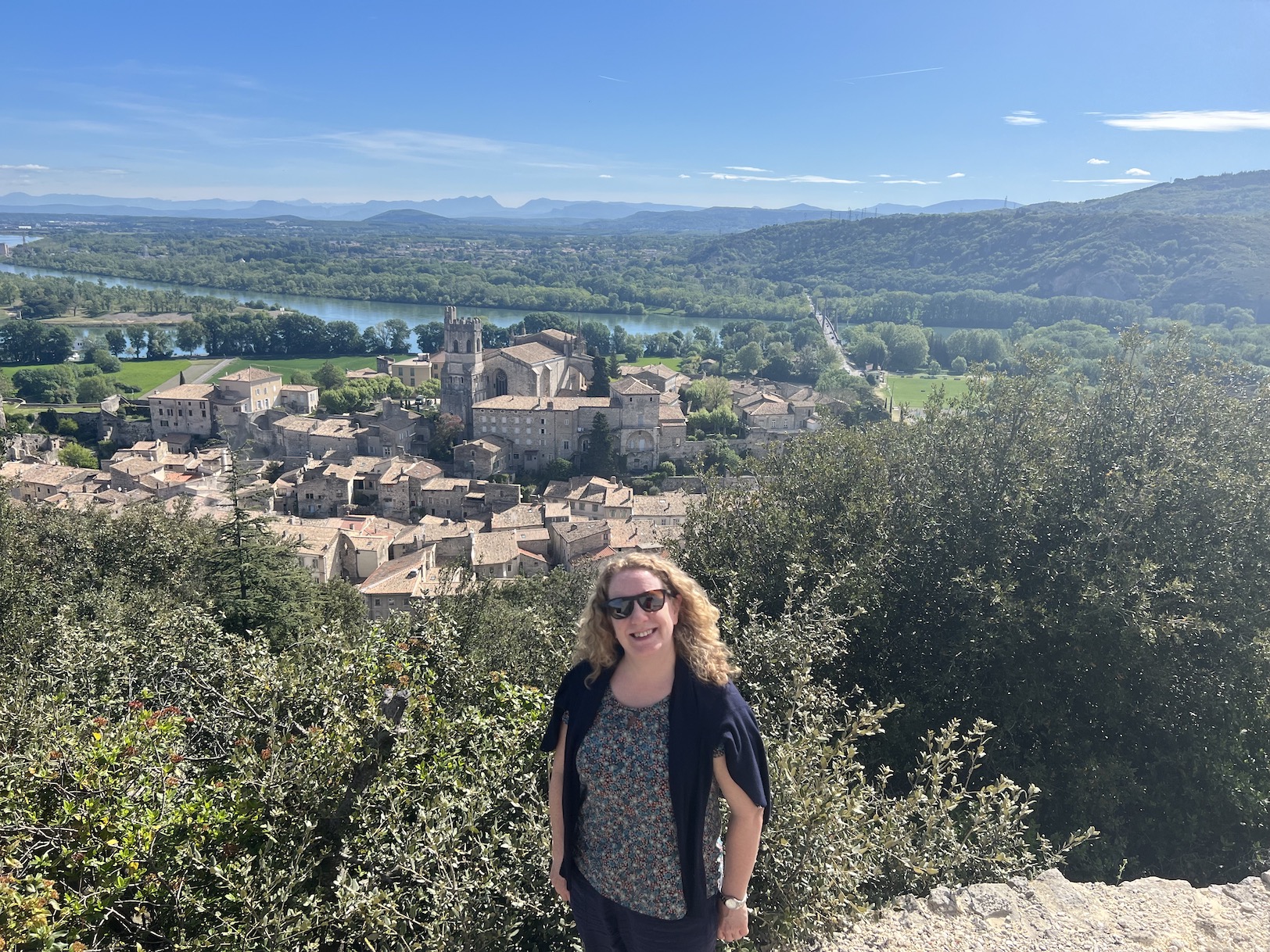 The beautiful city of Viviers